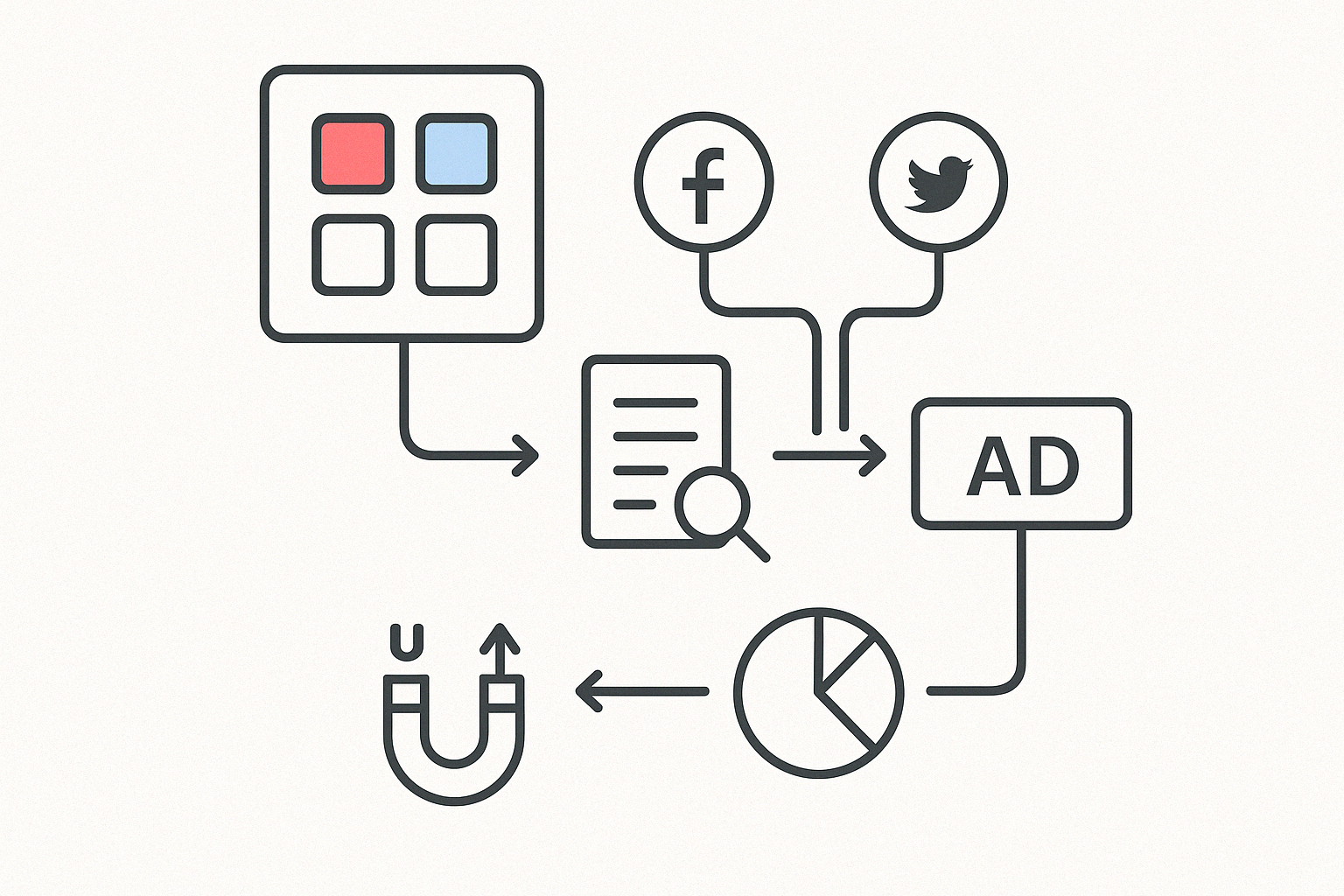 Advertising and Content Automation Mockup